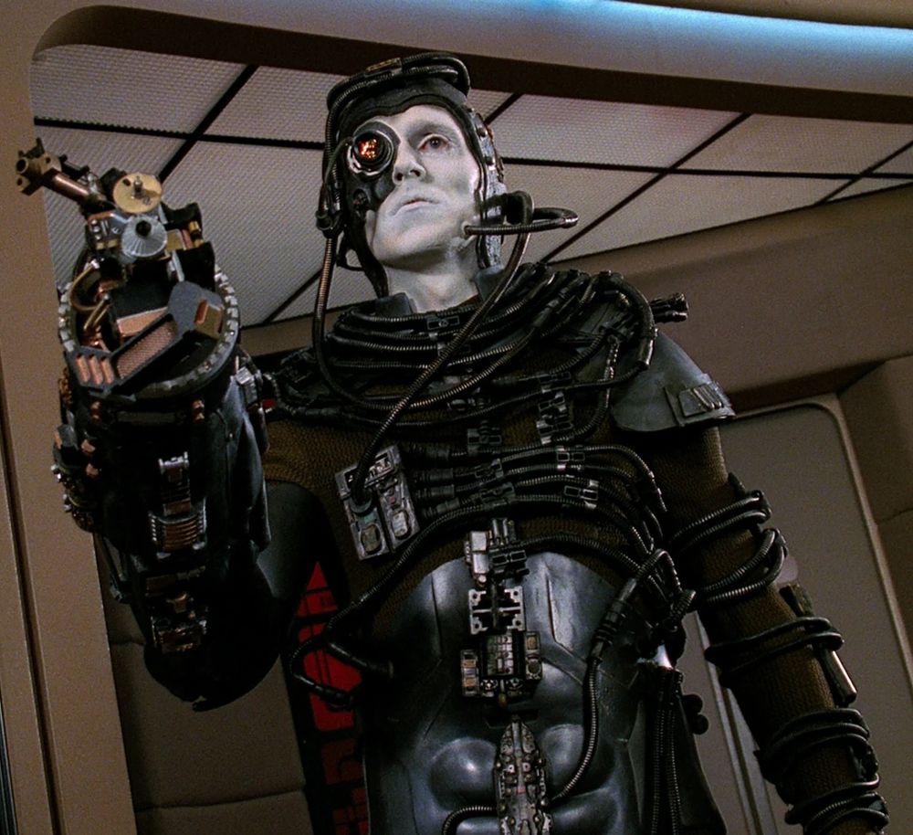 Borg Drone, ready to assimilate! Star Trek TNG