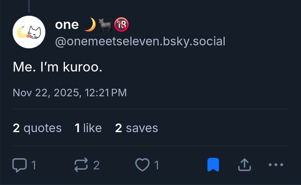 One finally reveals the truth for the whole world to witness: They are Kuroo