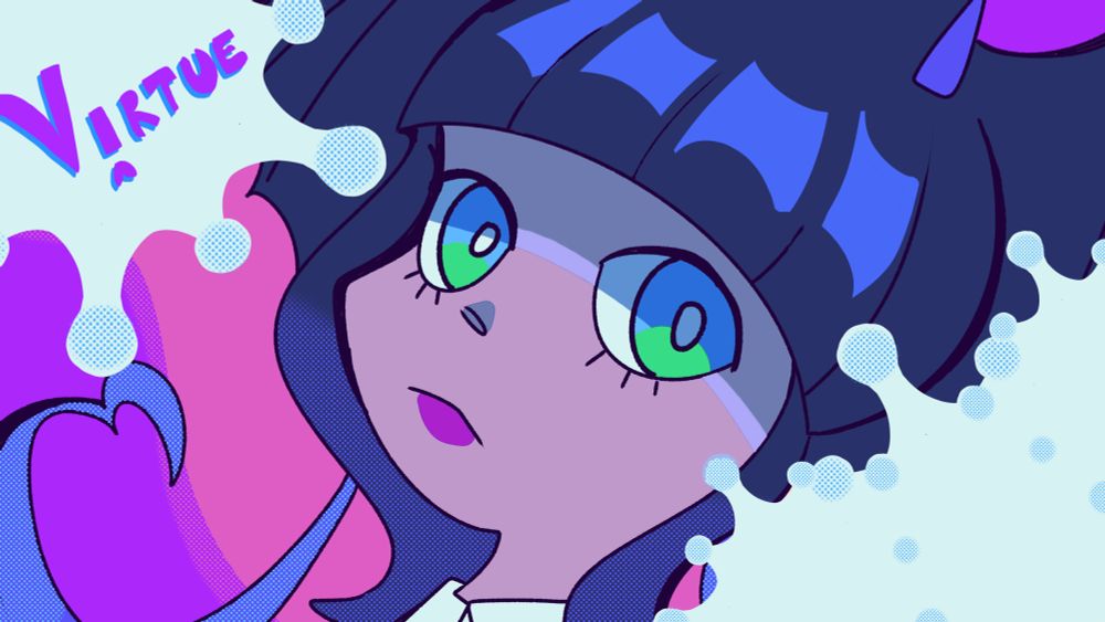 Introduction card of Virtue