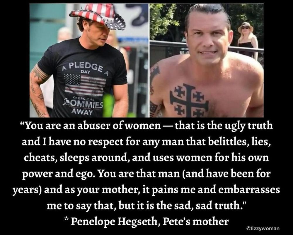 Reminder of who Hegseth really is.
