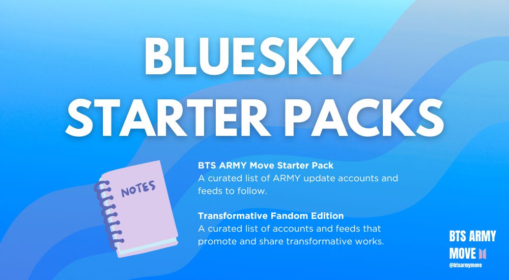graphic with info about the starter packs and an illustration of a notebook.