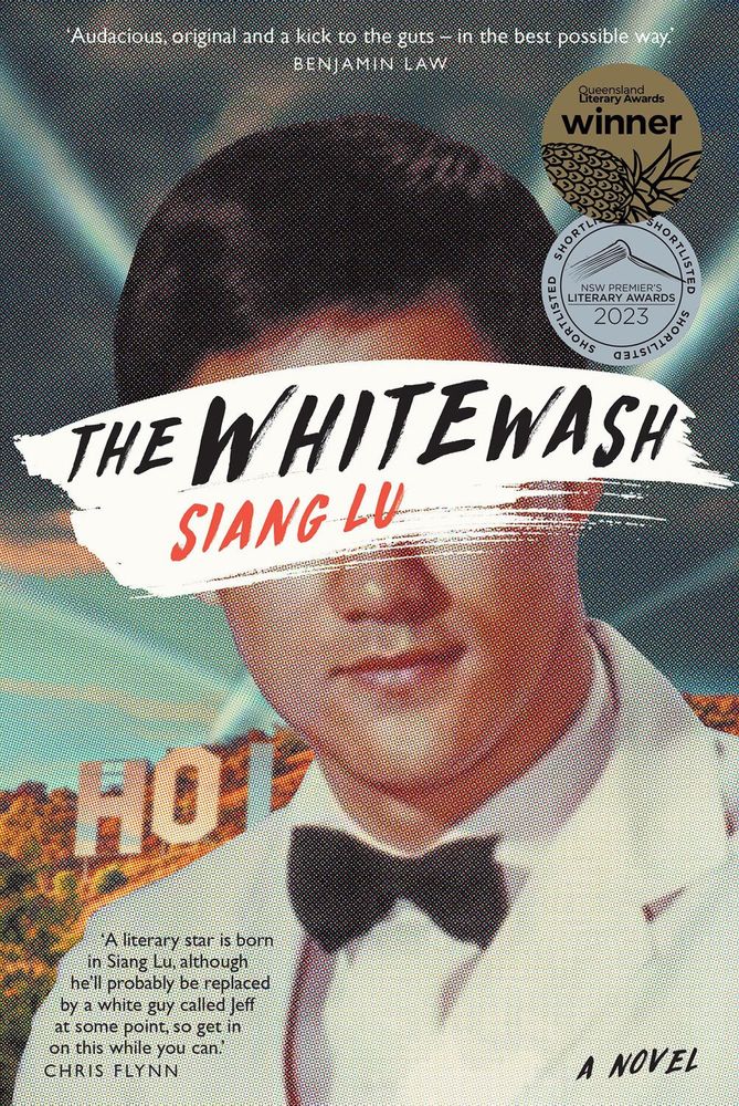 Front cover of a novel, “The whitewash” by Siang Lu.