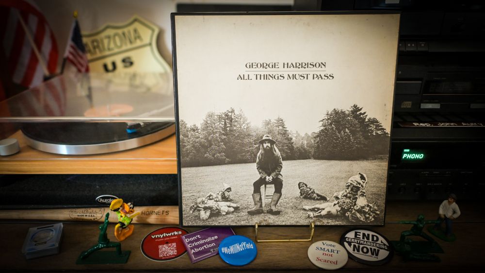 "All Things Must Pass" by George Harrison released in the US on this day in 1970.