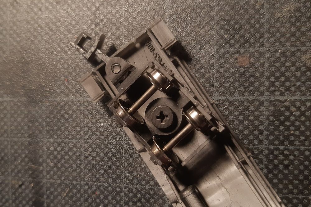 Drehgestell mit beweglicher Kupplung