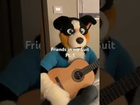 Friends in my Suit - Pt. 1 #furry #fursuit