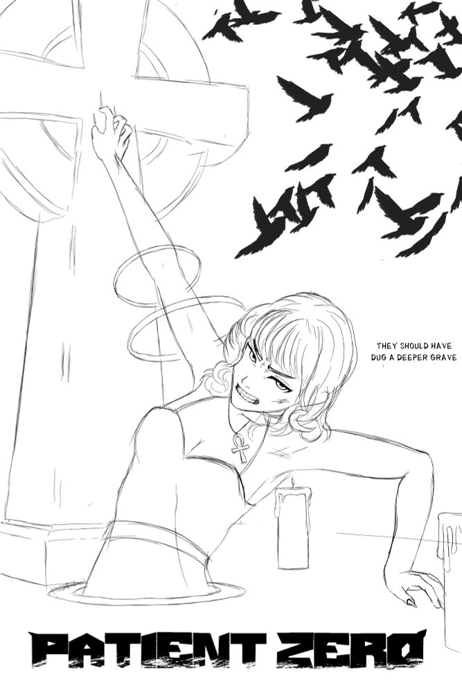 “Illustration from a story about a witch resurrected in a modern world, seeking her family while exacting revenge on those who killed her years ago. The art emphasizes gothic and horror elements, with the witch’s haunting, vengeful aura highlighted by dark, moody lighting and occult symbols. Inspired by Carrie, the piece blends psychological horror with supernatural themes, showcasing moments of eerie quiet and explosive vengeance. The witch’s design features a mix of ethereal beauty and