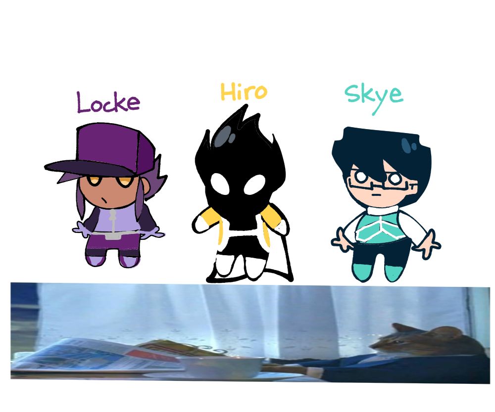 3 main characters