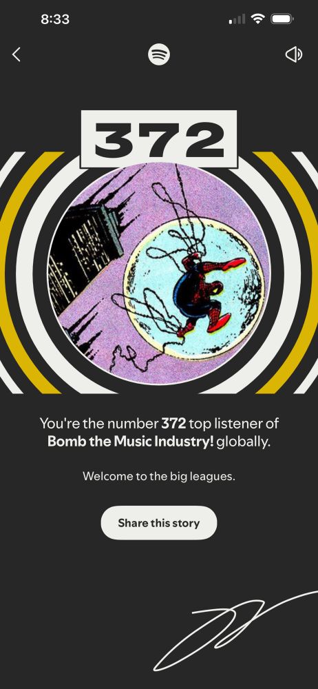 372nd top listener of bomb the music industry! 