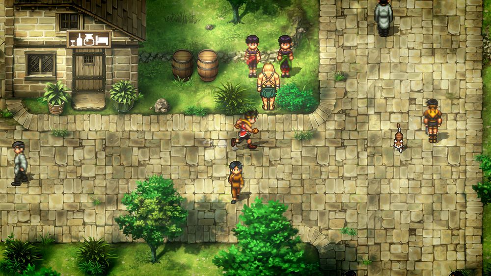 Screenshot of the Suikoden I & II remaster.