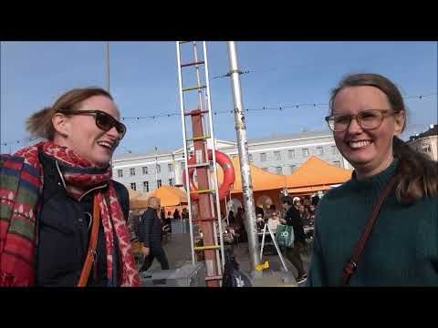 Multilingualism at Helsinki's Herring Market |  Strömmingsmarknad | Silakkamarkkinat