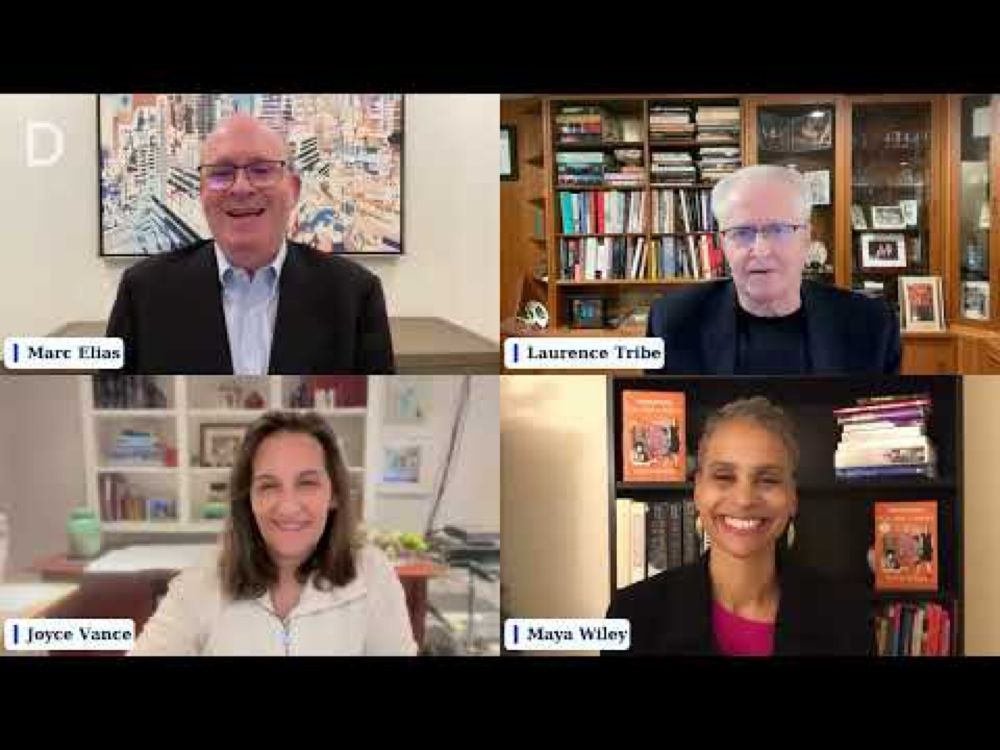 Experts on SCOTUS, Voting this Election & DOJ: Laurence Tribe, Joyce Vance, Maya Wiley & Marc Elias