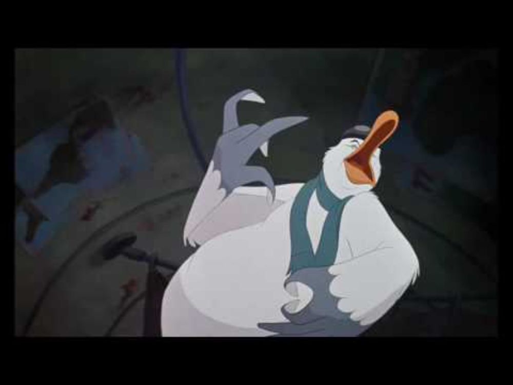 "The Rescuers Down Under" (1990) - Wilbur's Intro/"Black Slacks"