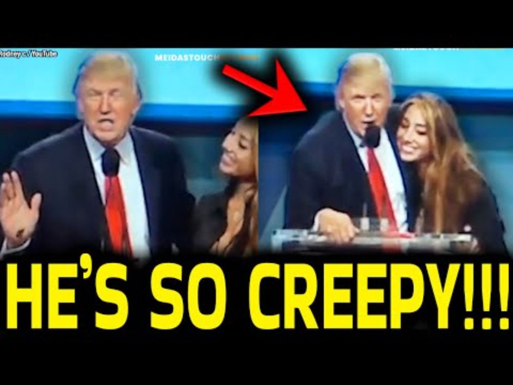 UNEARTHED Footage EXPOSES Trump's CREEPY Behavior