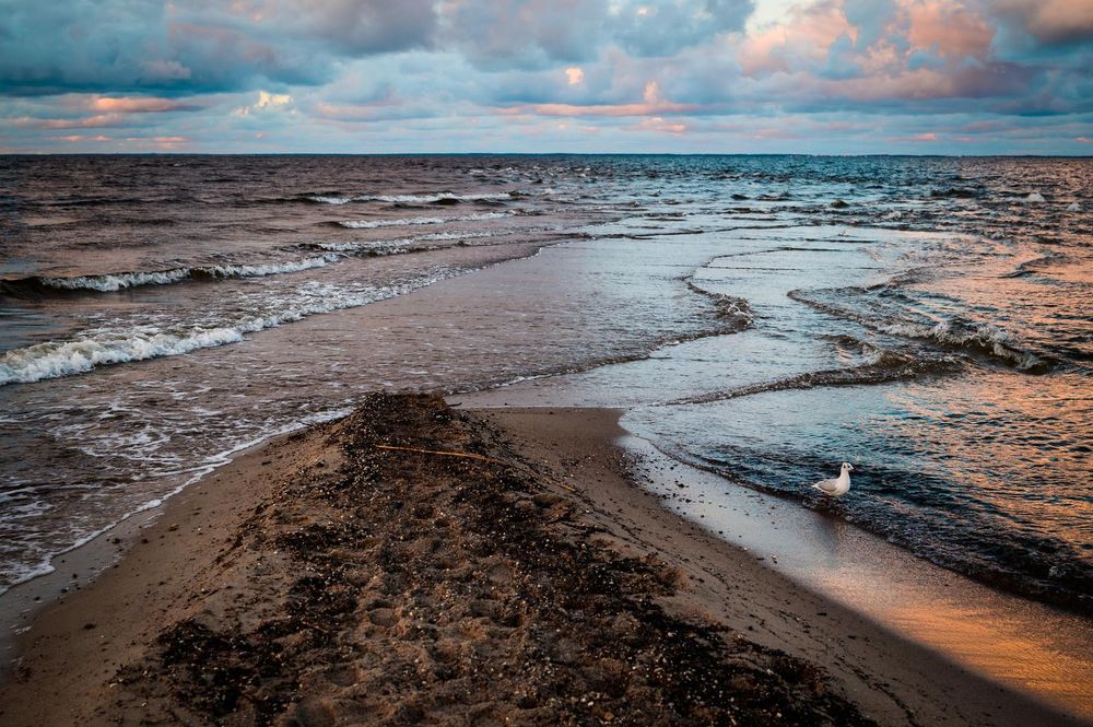 Harmony of Sky and Sea at the Baltic Coast