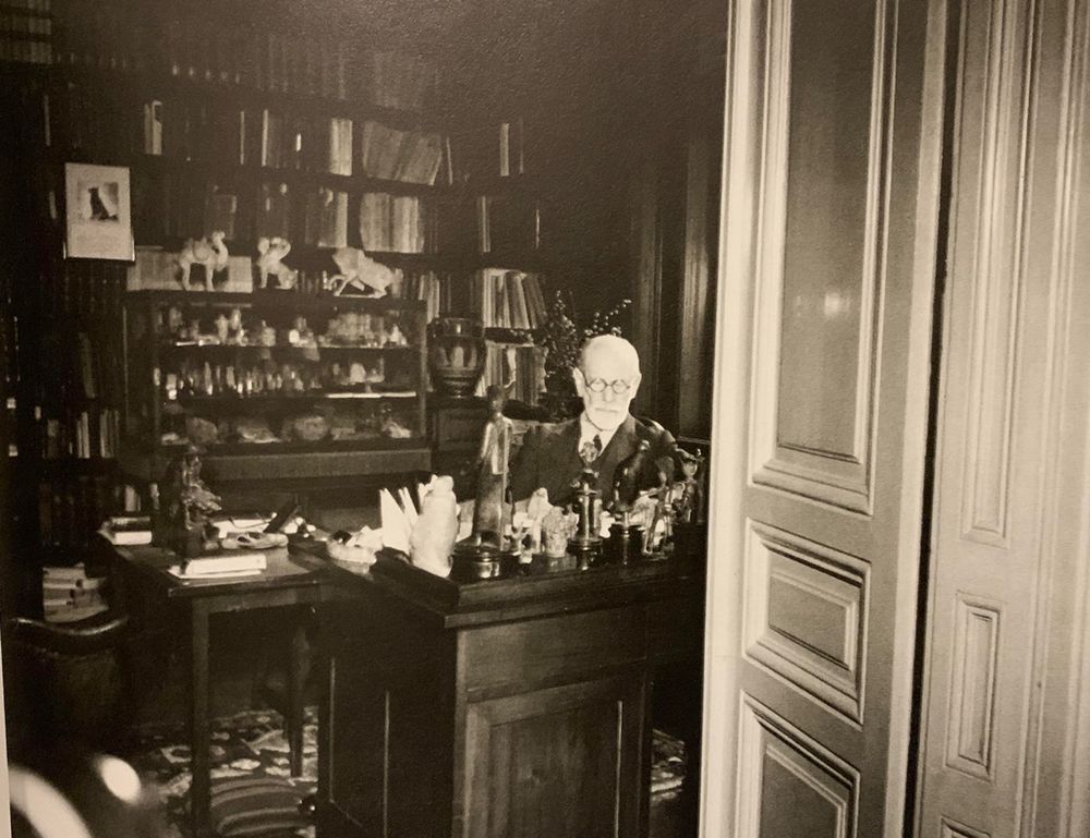 Cover image: Photograph of Sigmund Freud behind his desk, photo by Edmund Engelman from "Berggasse 19: Sigmund Freud’s Home and Offices" (New York: Basic Books, 1976).