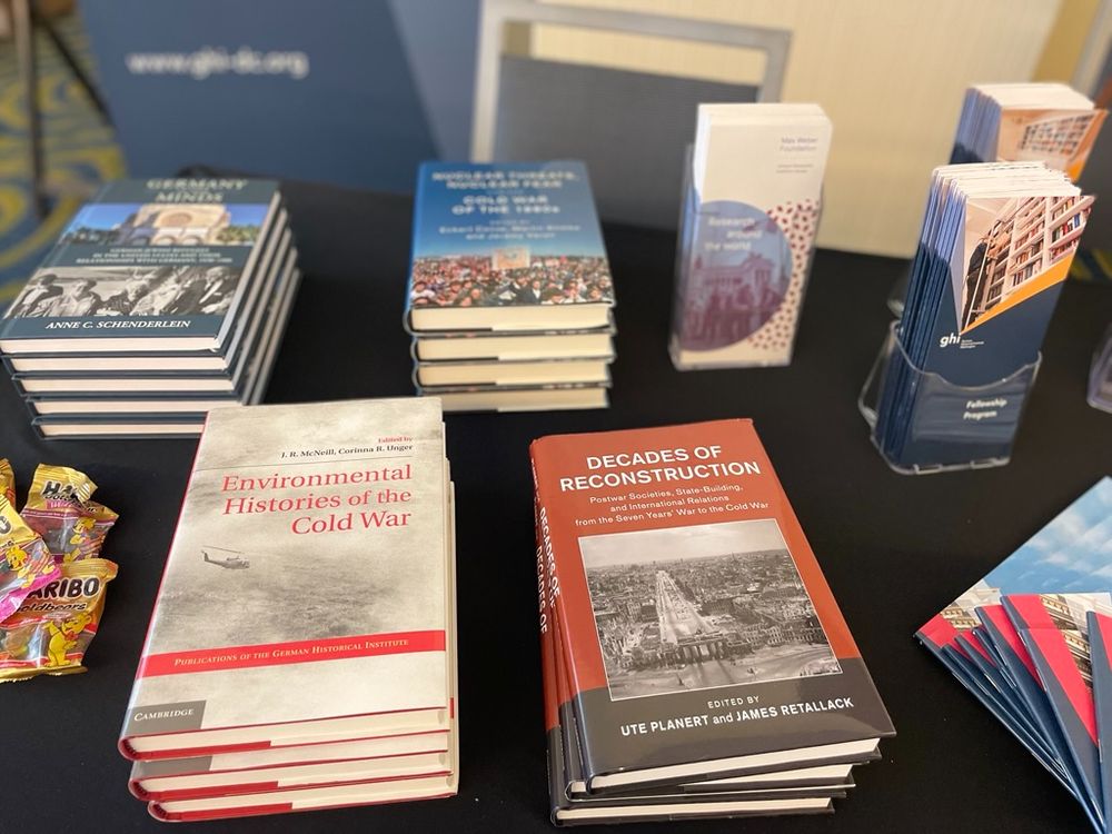 Another look at the brochures and publications offered at our table.