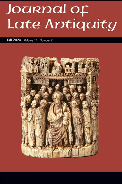 Front Cover: Cover art: Early Byzantine ivory with a gathering in front of a city gate, Louvre inv. OA 3317 (Jean-Gilles Berizzi 2002, see the contribution by P. Niewöhner in this issue). The city gate is flanked by rows of oval shields that are displayed above eye level, seven on each side of the gateway.