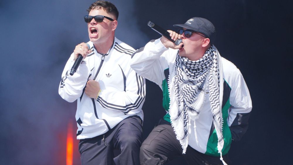 Police taking no further action after investigating Kneecap's Glastonbury show