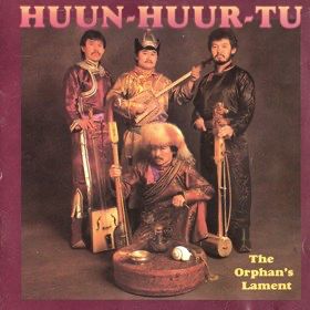 Tibetan throat singing group Huun-Huur-Tu “The Orphan’s Lament” 4 men in Tibetan dress with various instruments. 