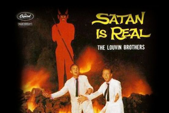 Album cover of the Louvin Brothers ‘Satan is Real’