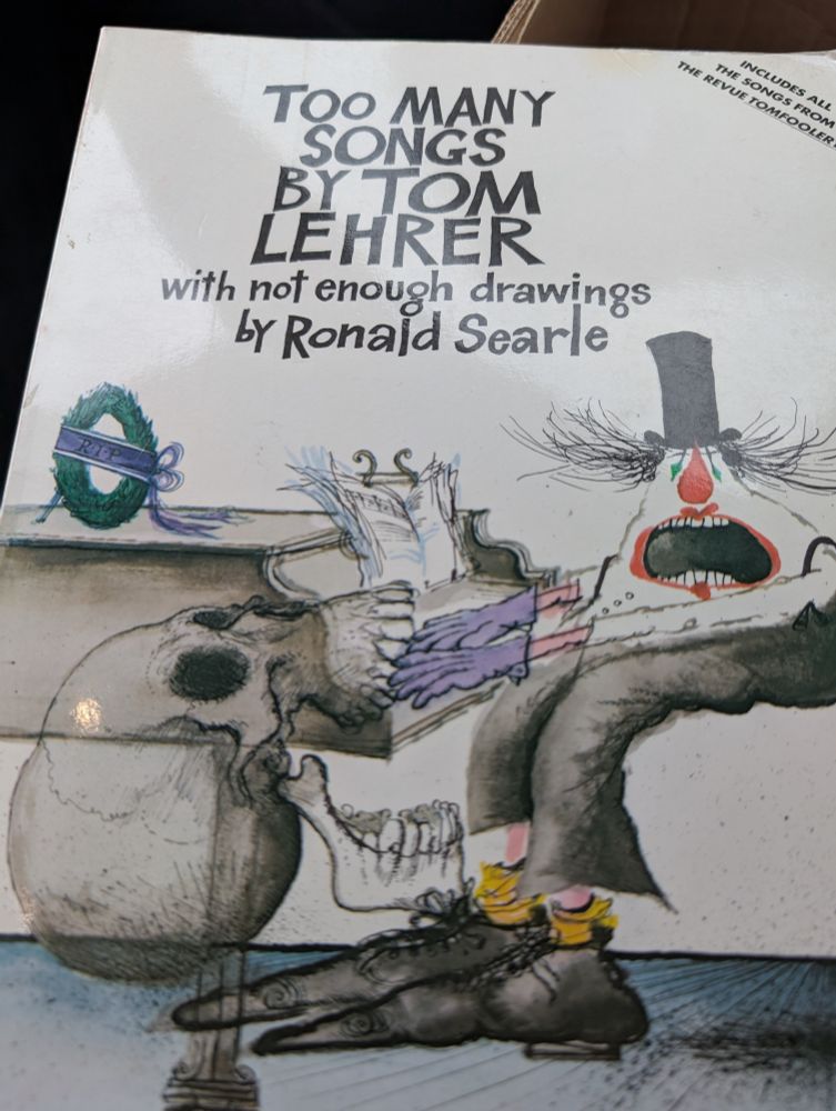 TOO MANY SONGS BY TOM LEHRER
songbook