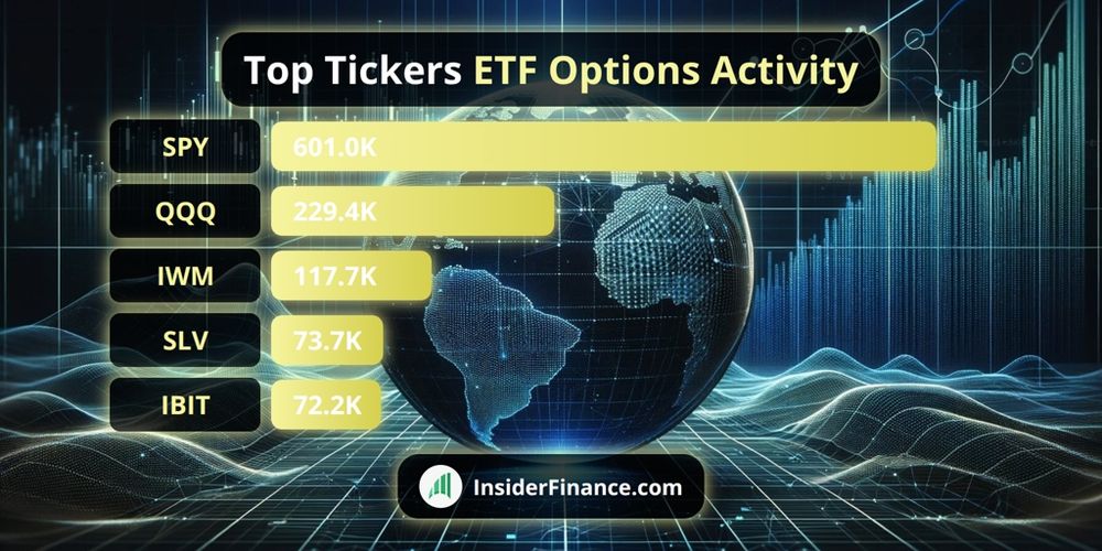 📊 Heavy institution #ETF #optionsvolume!

PM Top ETF Activity from 🔥 INSIDERFINANCE.COM 🔥
1. #SPY