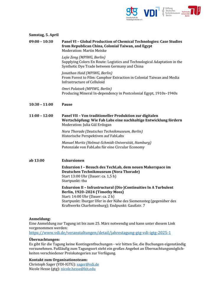 Programm der gtg/VDI-IGTG Jahrestagung, Seite 3 von 3