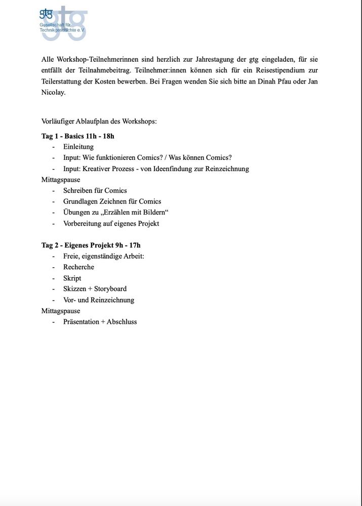 Image of a text that gives more details concerning the workshop. The text can be found here: https://www.gtg.tu-berlin.de/ws/index.php/nachwuchs-menue