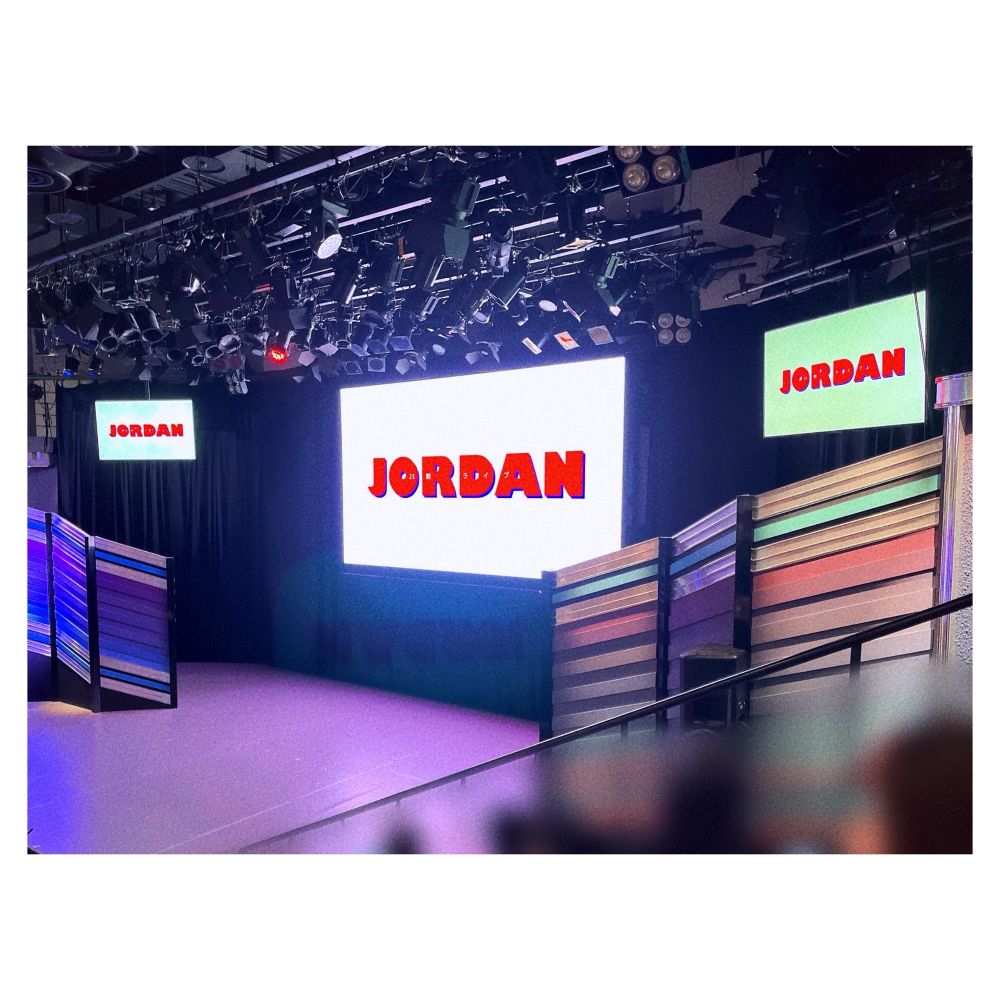 JORDAN 会場内の写真です。