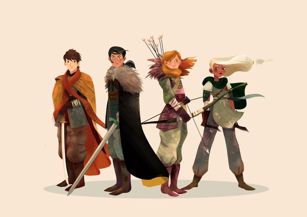Personagens do livro A lenda da caixa das almas de Paola Siviero.