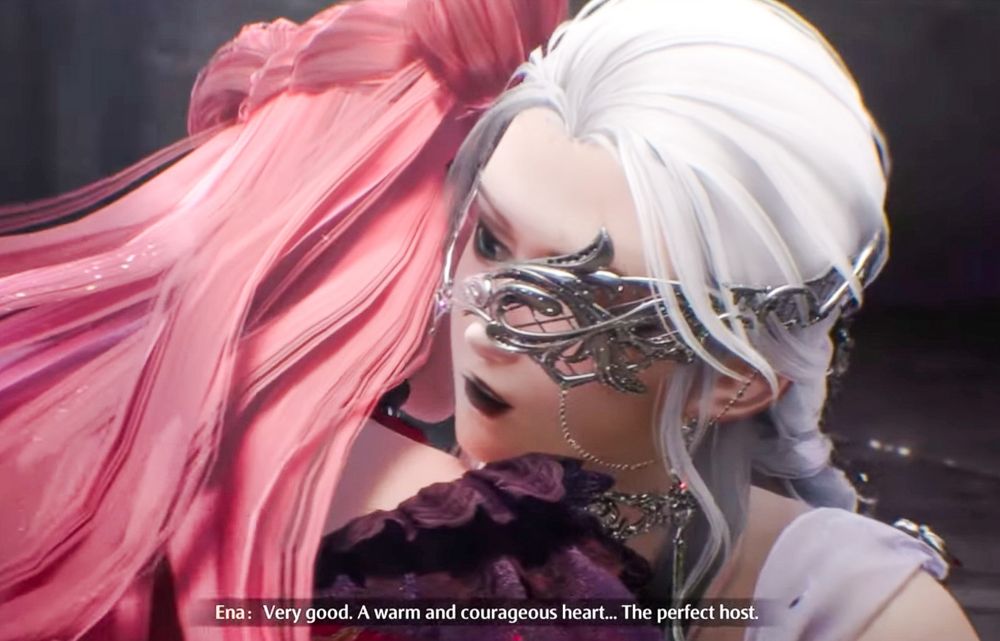 Meeting Ena the Curator in infinity nikki and freaking it lesbian style 