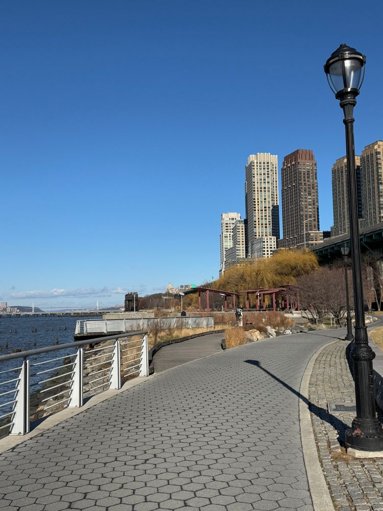 Hudson River Park and some buildings on the UWS