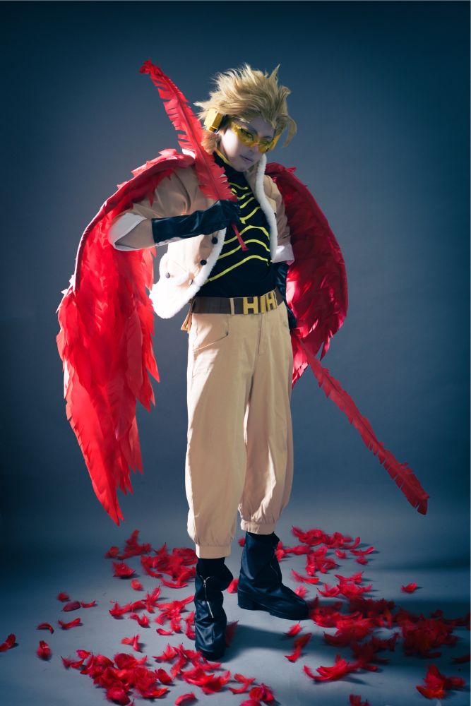 僕のヒーローアカデミア ヒロアカ ホークス コスプレ｜ホビー