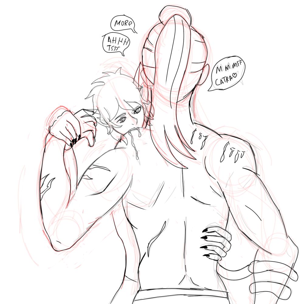 A adora le exita el dolor  y a catra le gusta complacer ese deseo ❤️ eso sí con mucho cuidado y cariño 💕