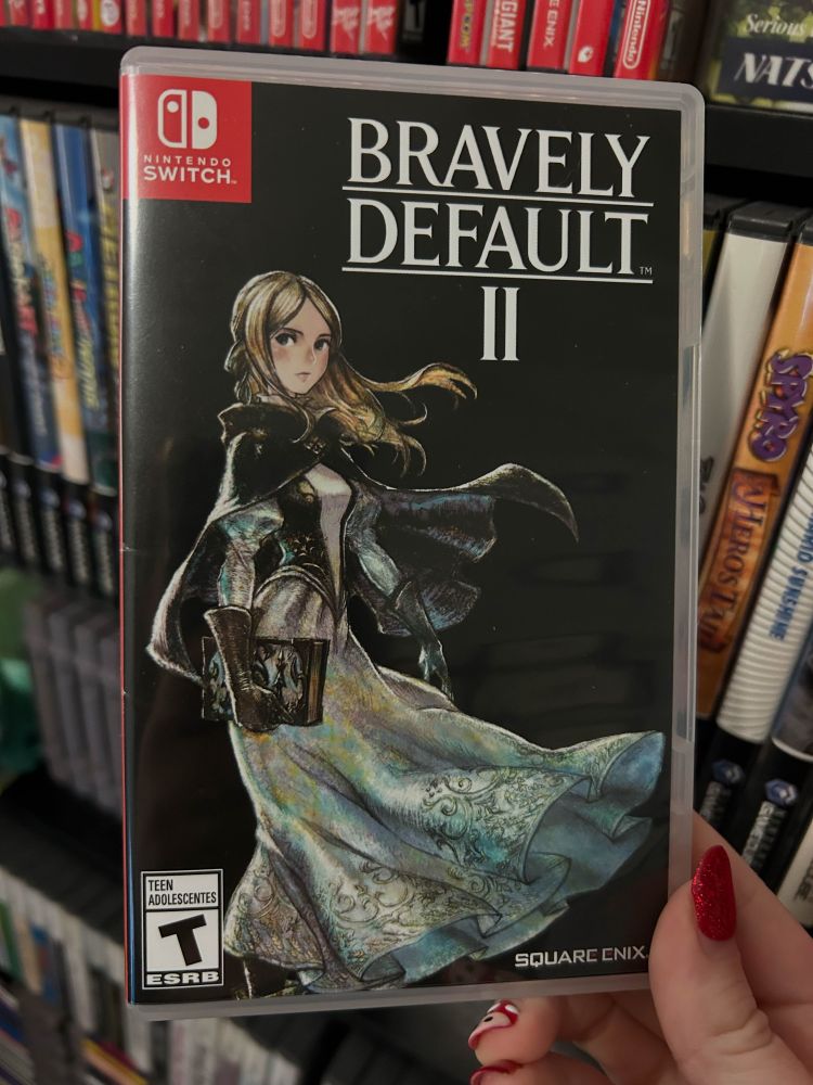 a copy of bravely default ii for nintendo switch