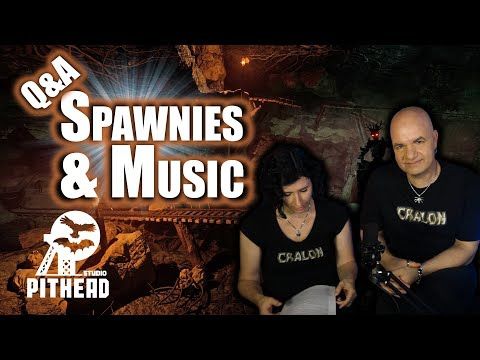 Q&A Spawnies & Music ⚒️🦉🦇 Pithead Studio TV