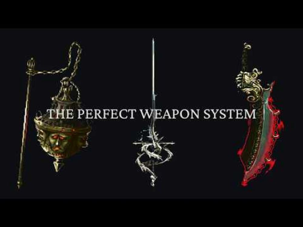 This weapon system is so PERFECT that we might not realize in Blasphemous 2