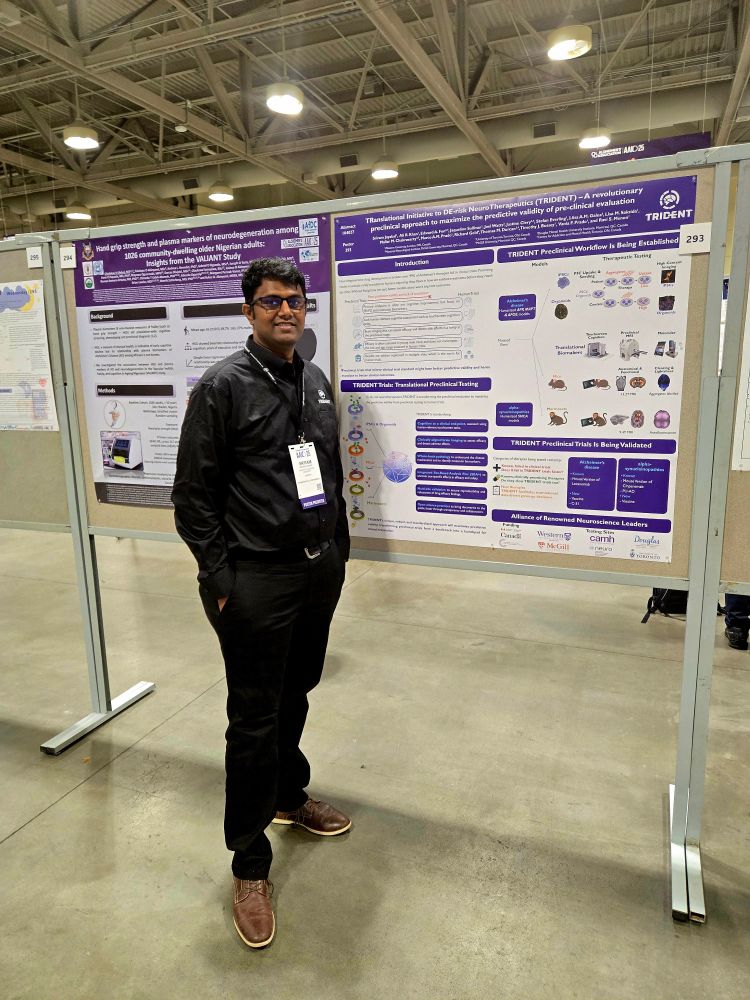A picture of TRIDENT Research Program Director, Dr. Sriram Jayabal.