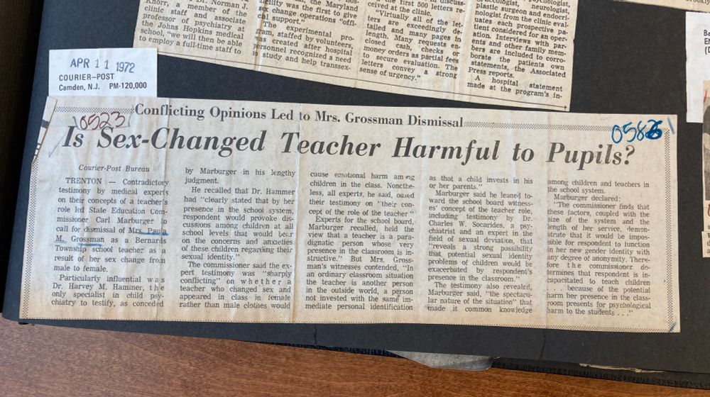 Article: Is Sex-Changed Teacher Harmful to Pupils?