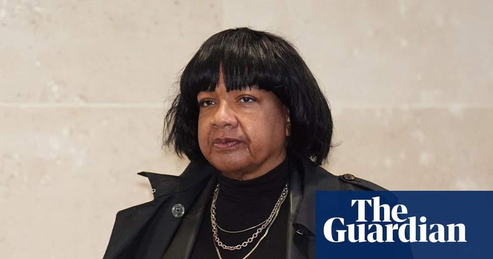 Exclusive: Contenders teed up for parliamentary seat, which MP says seems ‘to pre-empt results of investigation’

Moves to find a successor to Diane Abbott in the parliamentary seat she has represented since 1987 are under way, prompting concern that her fate has been decided before an investigation into her latest suspension has concluded.

Potential contenders have been spoken to by figures on the party’s National Executive Committee (NEC), teeing them up for a future contest in her constituency of Hackney North and Stoke Newington, and giving them informal advice on how to prepare, according to a party source. Continue reading...