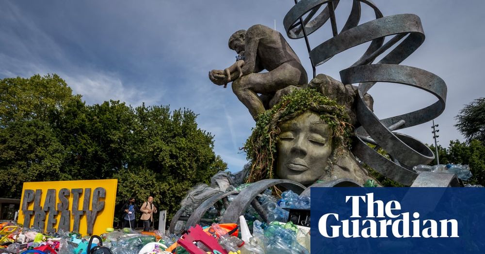 Professor Richard Thompson, a marine litter expert, says delegates must act decisively to ‘look next generation in the eye’

Delegates at the UN plastic pollution treaty talks in Geneva must secure an ambitious global agreement so they can look future generations in the eye, one of the world’s leading marine litter experts has said.

Prof Richard Thompson, who was named one of Time’s 100 most influential people this year for his groundbreaking work on plastic pollution, said decisive action was needed to protect human health and the planet. Continue reading...