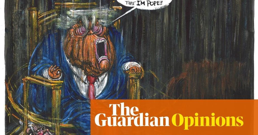 Martin Rowson on the election of the first US pope – cartoon