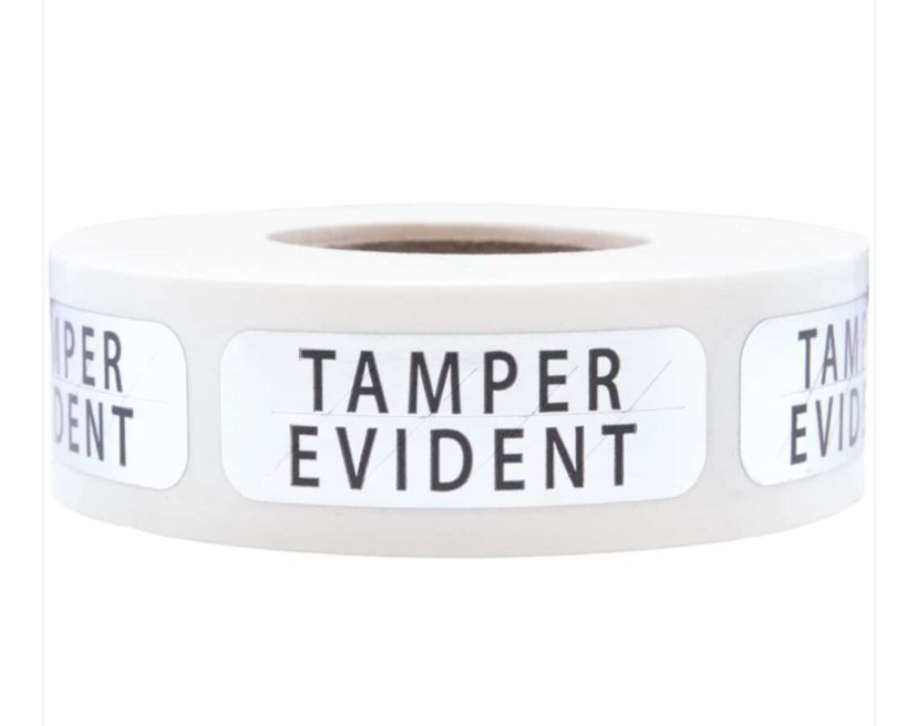 TAMPER EVIDENT