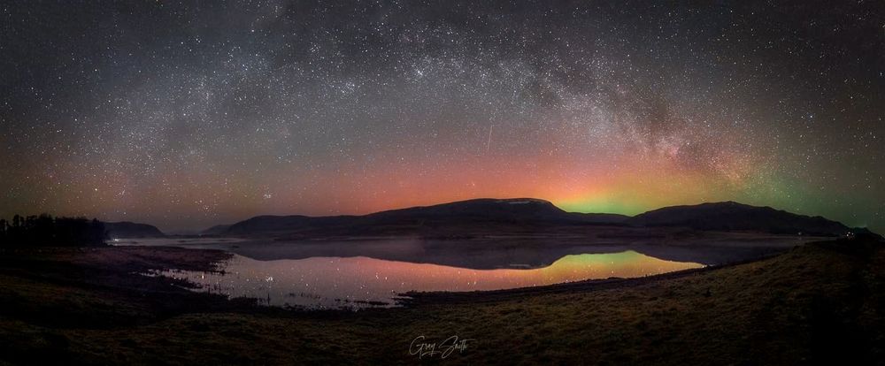 Our home galaxy, a multi shot image taken at Laggan, in the beautiful Scottish Highlands. 