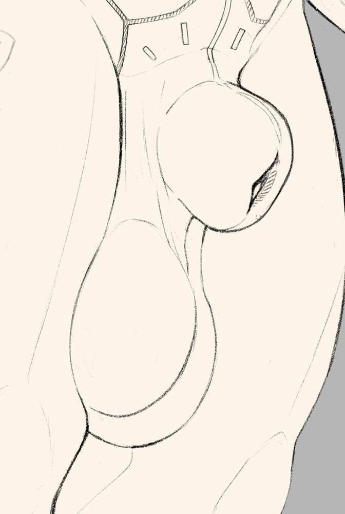 As mentioned, preview of his plumy sheath and big saggy balls.
