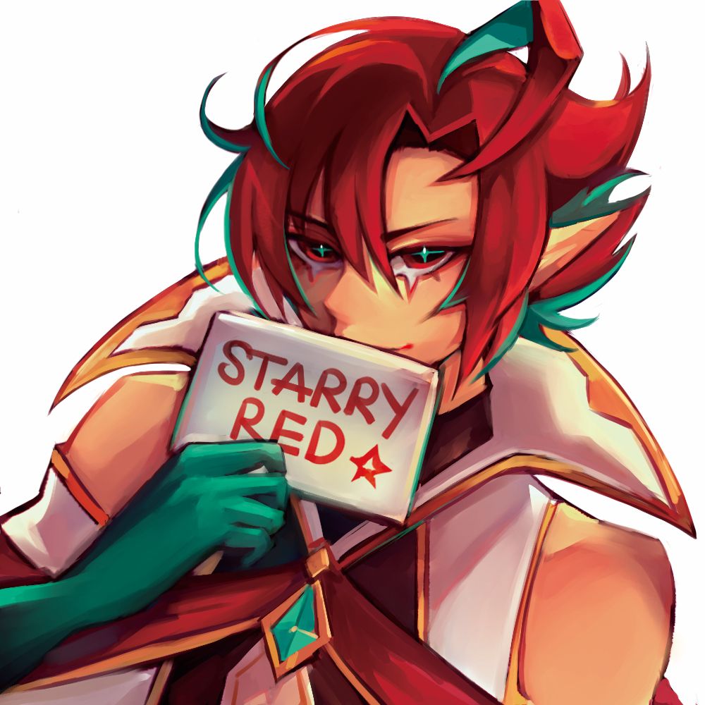 Example of my art: Painting of my Original Character Solaris (OLD design)