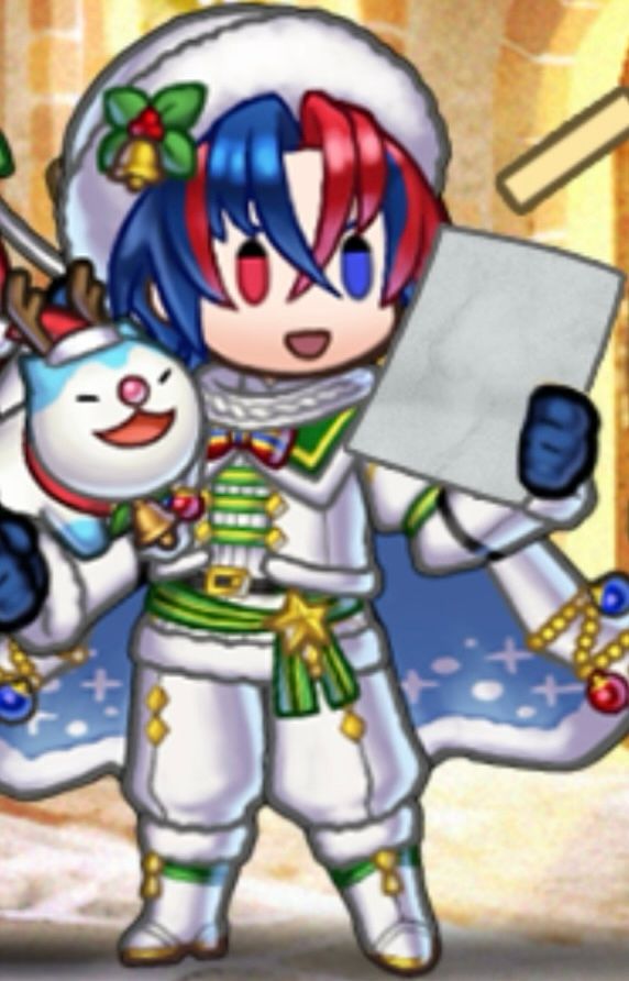 Alear winter unit from Fire emblem heroes 