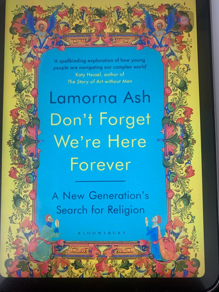 Book cover for Lamorna Ash’ Don’t forget we’re here for ever.
