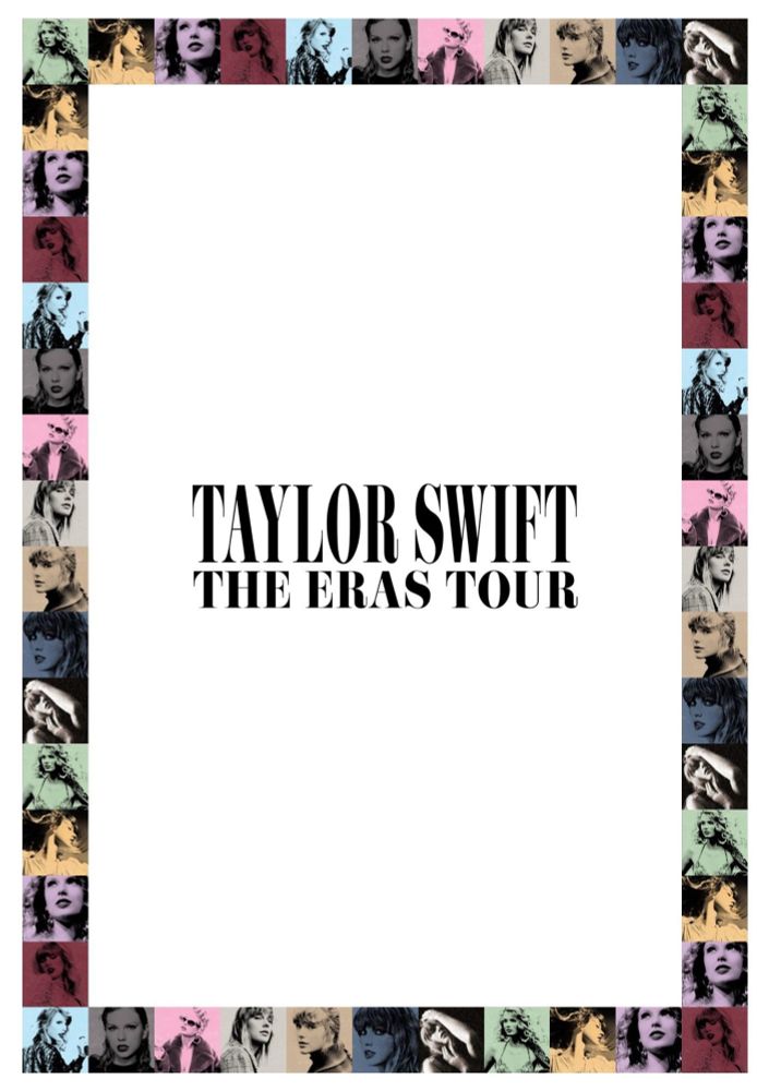 eras tour book page to sign