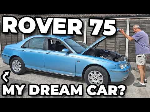 Why My Dad INSPIRED Me To Buy THIS Rover 75 (In Wedgewood Blue)